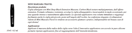 Mini Mascara Travel - GlossyBox Mini Mascara Travel - GlossyBox