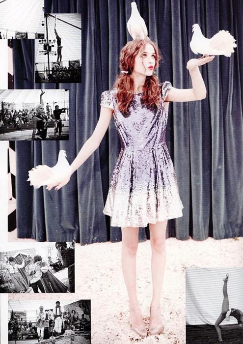 Gifford's Circus by Ellen Von Unwerth - Lula Magazine