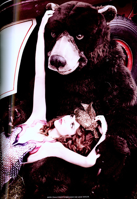 Gifford's Circus by Ellen Von Unwerth - Lula Magazine Gifford's Circus by Ellen Von Unwerth - Lula Magazine