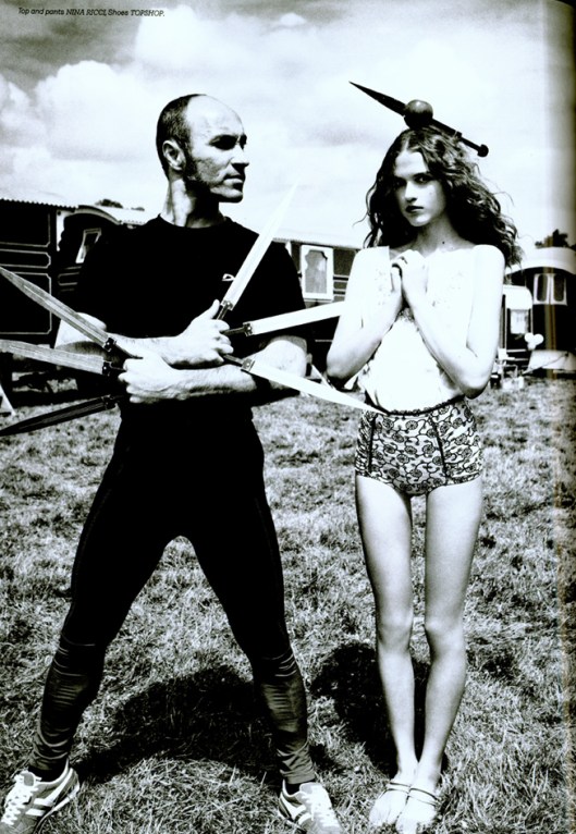 Gifford's Circus by Ellen Von Unwerth - Lula Magazine Gifford's Circus by Ellen Von Unwerth - Lula Magazine