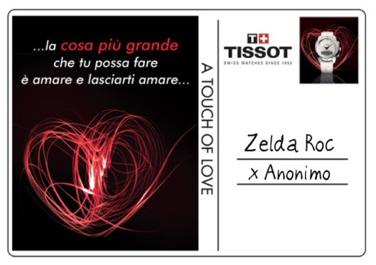 Zelda Roc - Tissot T-Touch "A touch of Love"